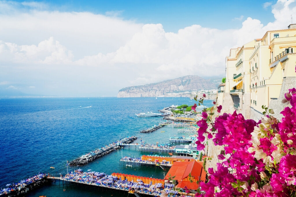 Sorrente, Italie destination préférées des amoureux de la mer - Transportnaval